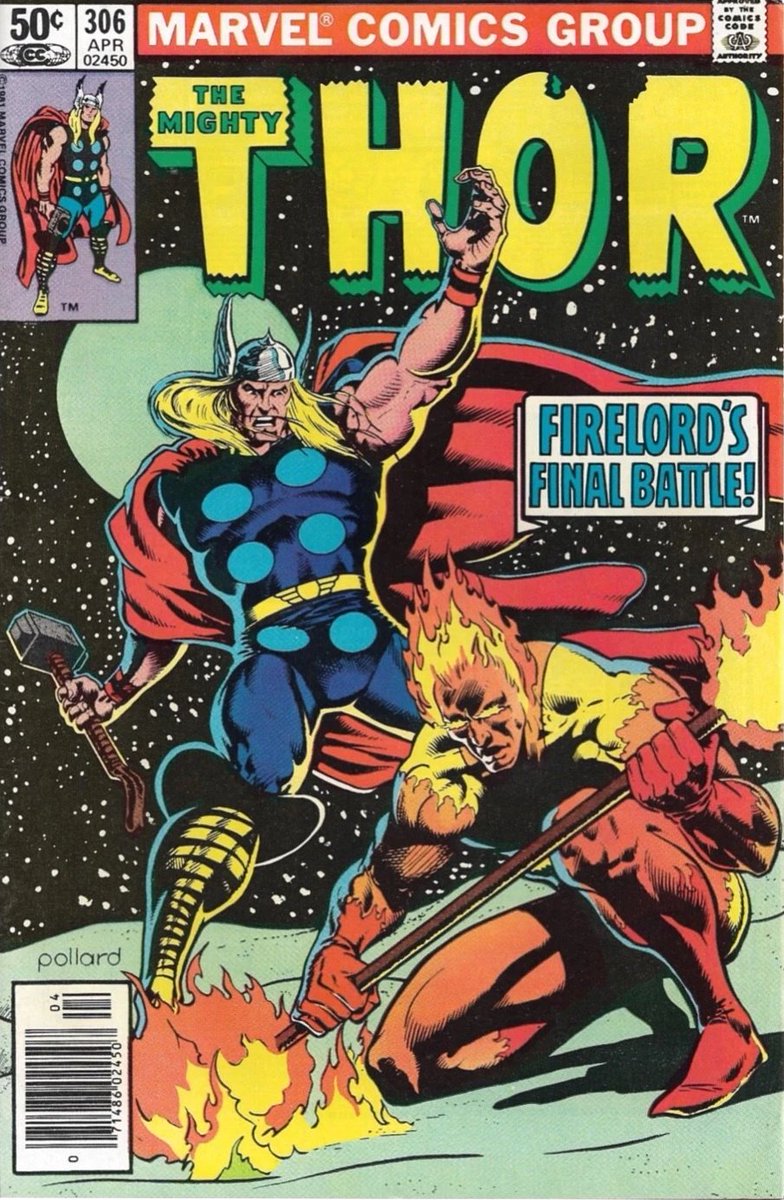 MerryMarvelite's tweet photo. Cover of the Week:
Thor #306 (April, 1981)
Art by Keith Pollard https://t.co/o1I1trONiW