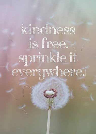 ForgettableBeth's tweet photo. Kindness is free.
Sprinkle it everywhere. https://t.co/hLRfyfFvEy