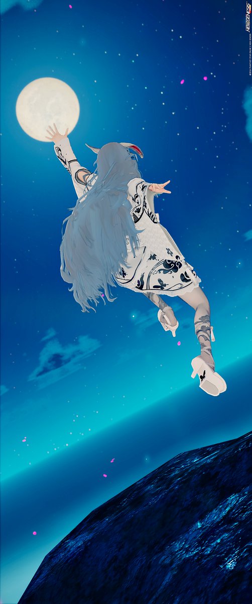 NGSSOLA's tweet photo. ティクス 月の兎さん [遠い月]
#PSO2NGS_SS
#メンテの日なのでssを貼る https://t.co/Ign2HNHrXh