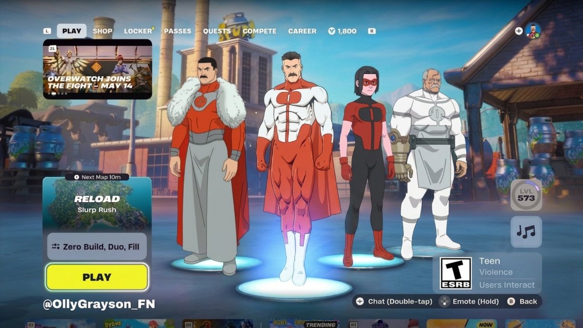 OllyGrayson's tweet photo. DAY 116 OF ASKING FOR OLIVER GRAYSON | KID OMNI-MAN | WITH AN UNMASKED STYLE FOR FORTNITE X INVINCIBLE WAVE 3‼️💥#Fortnite #Invincible @InvincibleHQ @Skybound @skyboundgames @RobertKirkman @RyanOttley @Fortnite @EpicGames @TimSweeneyEpic https://t.co/0hKSHL3kwP