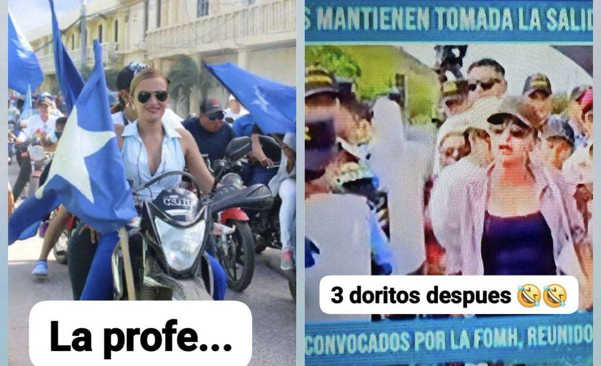 thorhn2's tweet photo. Pero si yo leí que solo ñangaras andaban en esas protestas https://t.co/RQmz2dRSZq