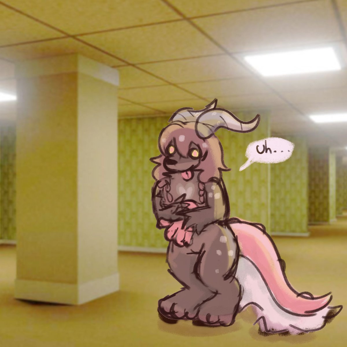 noerinn_'s tweet photo. Silly lil doodles of some my sona and friends sonas !! #furry #backrooms https://t.co/5OgU0jX5b2