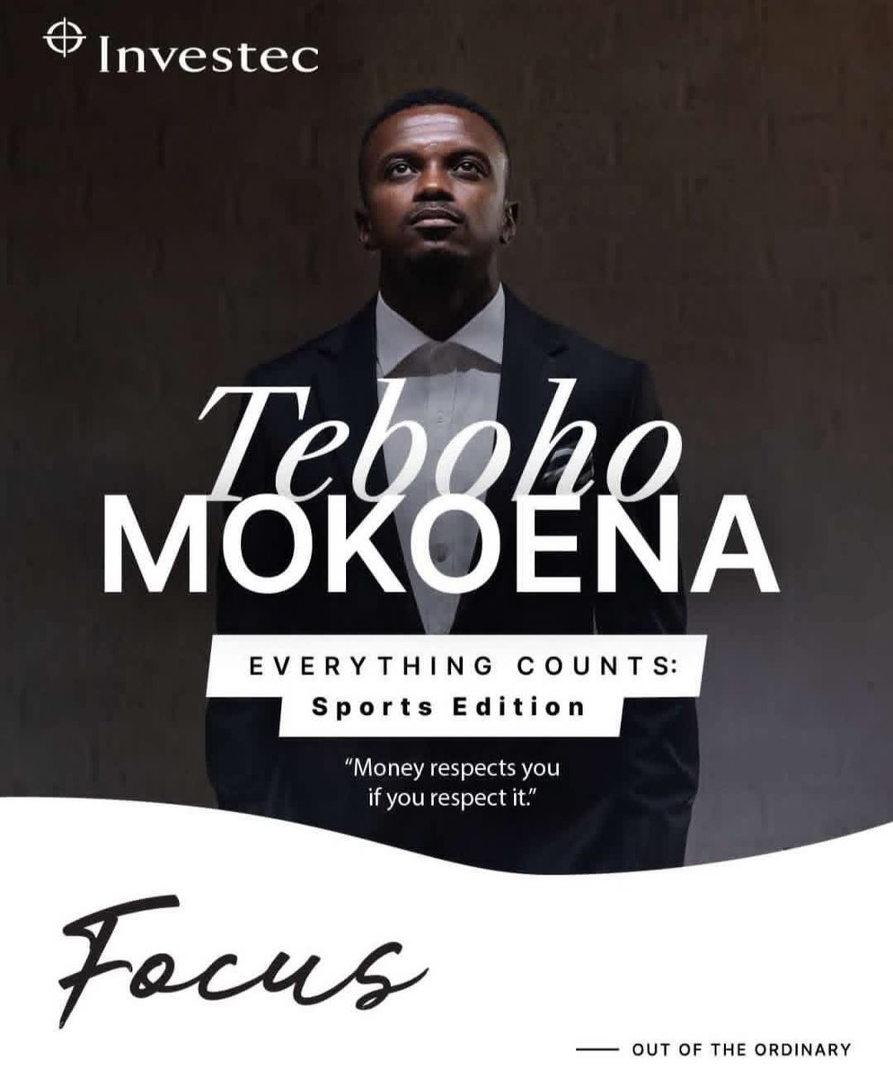 MrNkosi072's tweet photo. 🚨| 𝐎𝐅𝐅𝐈𝐂𝐈𝐀𝐋: Teboho Mokoena has signed a massive partnership with Investec. The deal secures his future beyond the pitch, with the Bafana Bafana and Mamelodi Sundowns star set to be sponsored for a lifetime.

​“A legacy move for Tebza,” as he prepares for life after football with the backing of a global firm. 🇿🇦⚽️

​Congratulations to Tebza on this huge milestone!