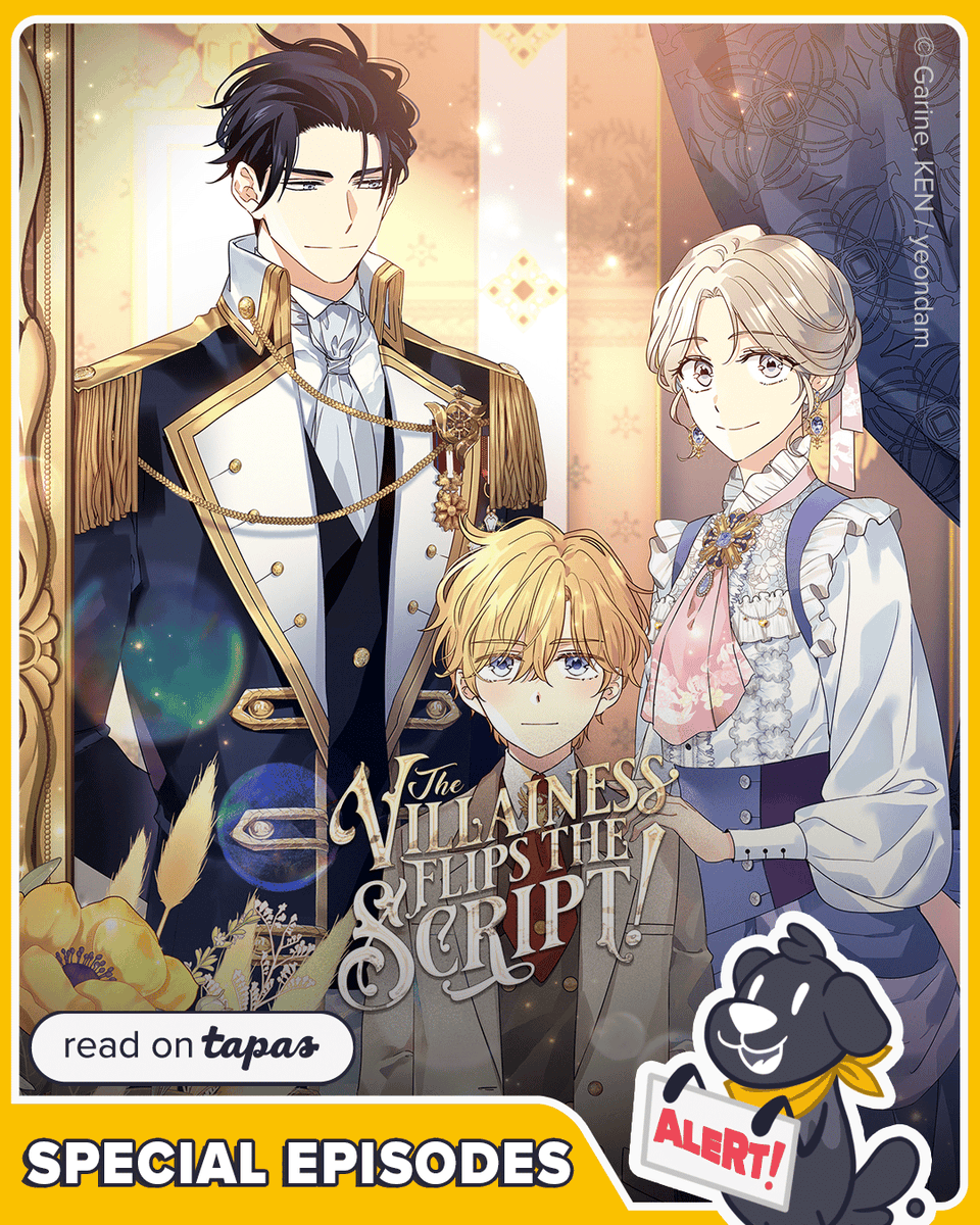 tapas_app's tweet photo. The Villainess Flips the Script! is back now with new special episodes here👉https://t.co/pbCOadYHW8

#tapasentertainment #manhwaupdate #romancefantasy https://t.co/AVmoy91AWl