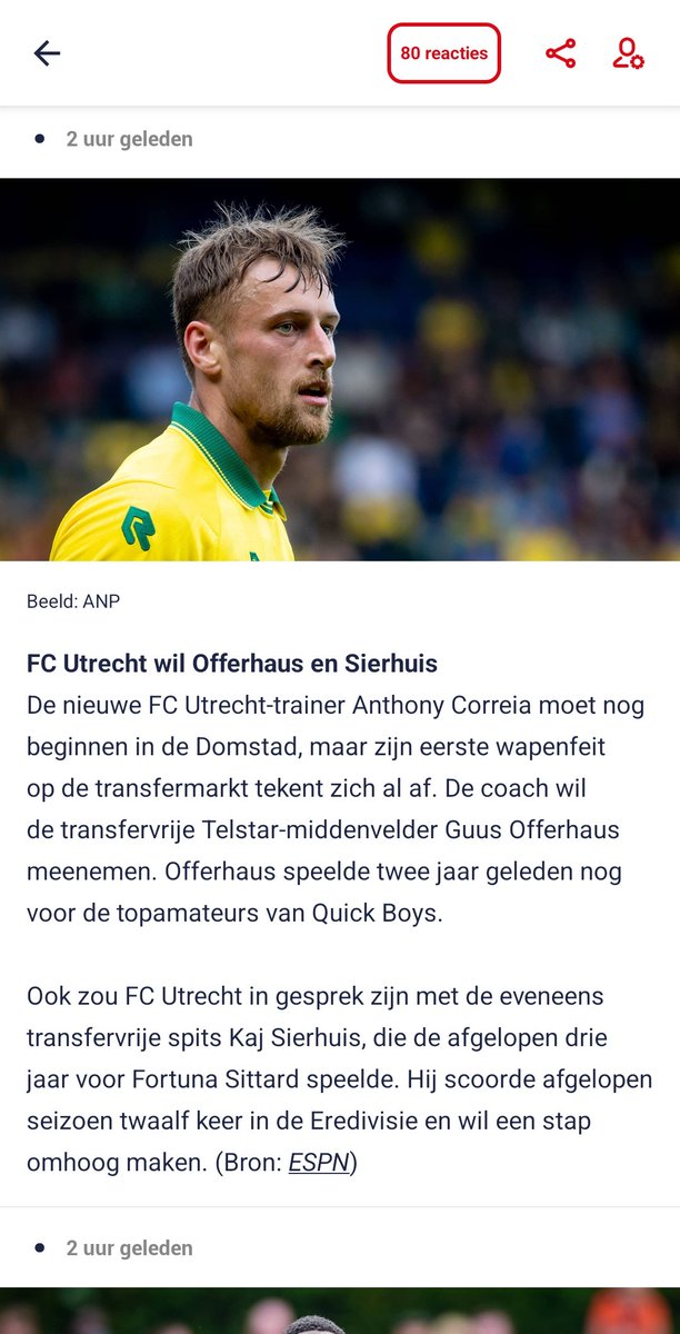 Hoolie78's tweet photo. @Edjeuitnoord Grappig dat op https://t.co/YDf4DPyG0D staat dat offerhaus een middenvelder is https://t.co/wKaSE5obY0