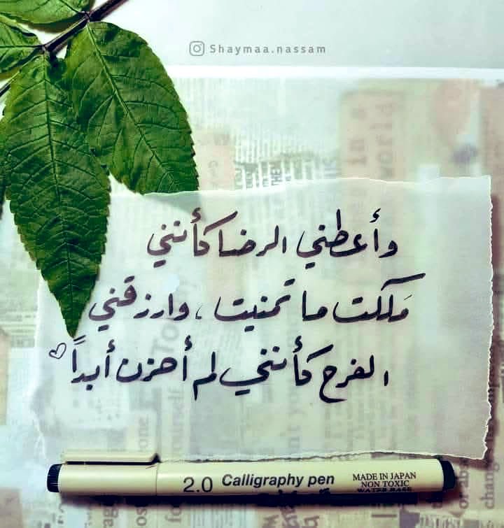 omhazem1956's tweet photo. إن الله تعالى إذا نظر إليك..  وعلم أنك قد جعلته ملجأك..  أعطاك أفضل مما سألته .. 
وأكرمك بأكثر مما أردته..!!

[ابن قدامة]
. https://t.co/LhYd3ELemH