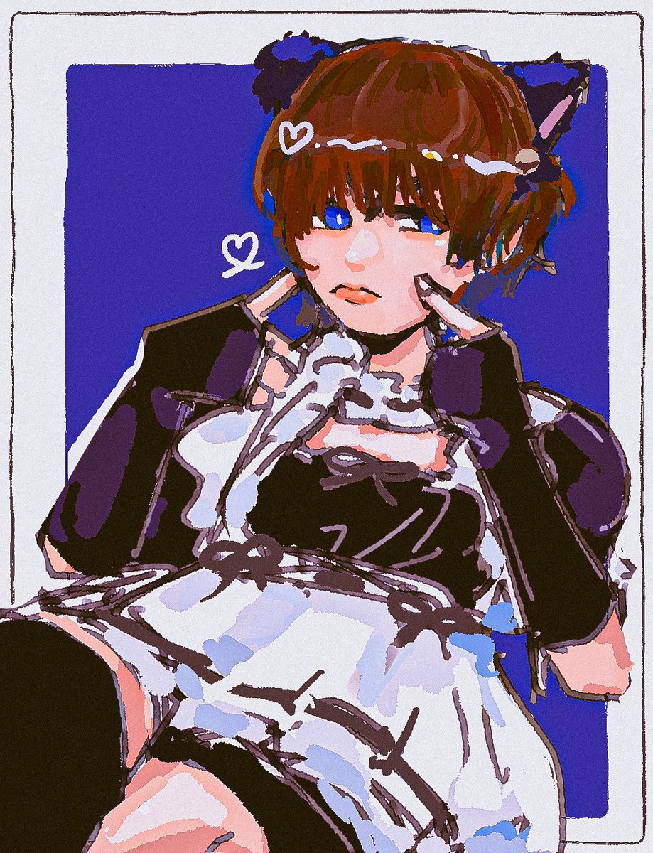 Q_mnn_'s tweet photo. 唯一無二の日ということで初タグです。
猫耳メイド入り/Ssay初参戦の伊野尾担です🔰
いのおくん中心にFA描きます🖋
掛け持ち有です🐙
全反応巡回します❗️
#JUMP担さんと繋がりたい 
 #JUMP絵描きさんと繋がりたい https://t.co/XpOaMO5p7l