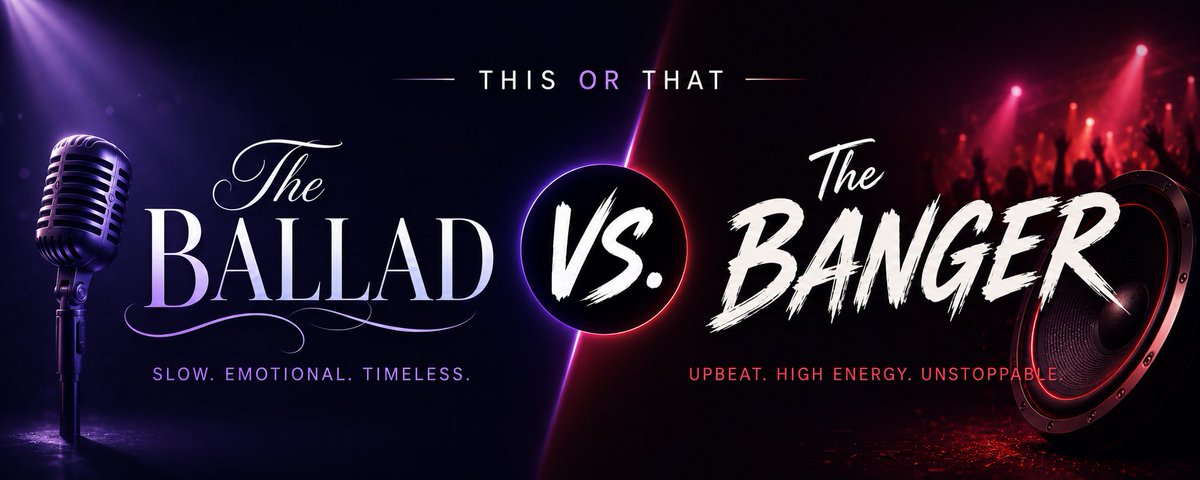 SingSnap's tweet photo. ⚔️ 𝐓𝐡𝐞 𝐆𝐫𝐞𝐚𝐭 𝐕𝐢𝐛𝐞 𝐃𝐢𝐯𝐢𝐝𝐞!

Friday's challenge puts your style to the test. Will you sing a heartfelt ballad or a high-energy hit? 🎤

➡️ https://t.co/KBKISSNRnl

#SingSnap #KindnessMatters https://t.co/lhJaHHeIiC