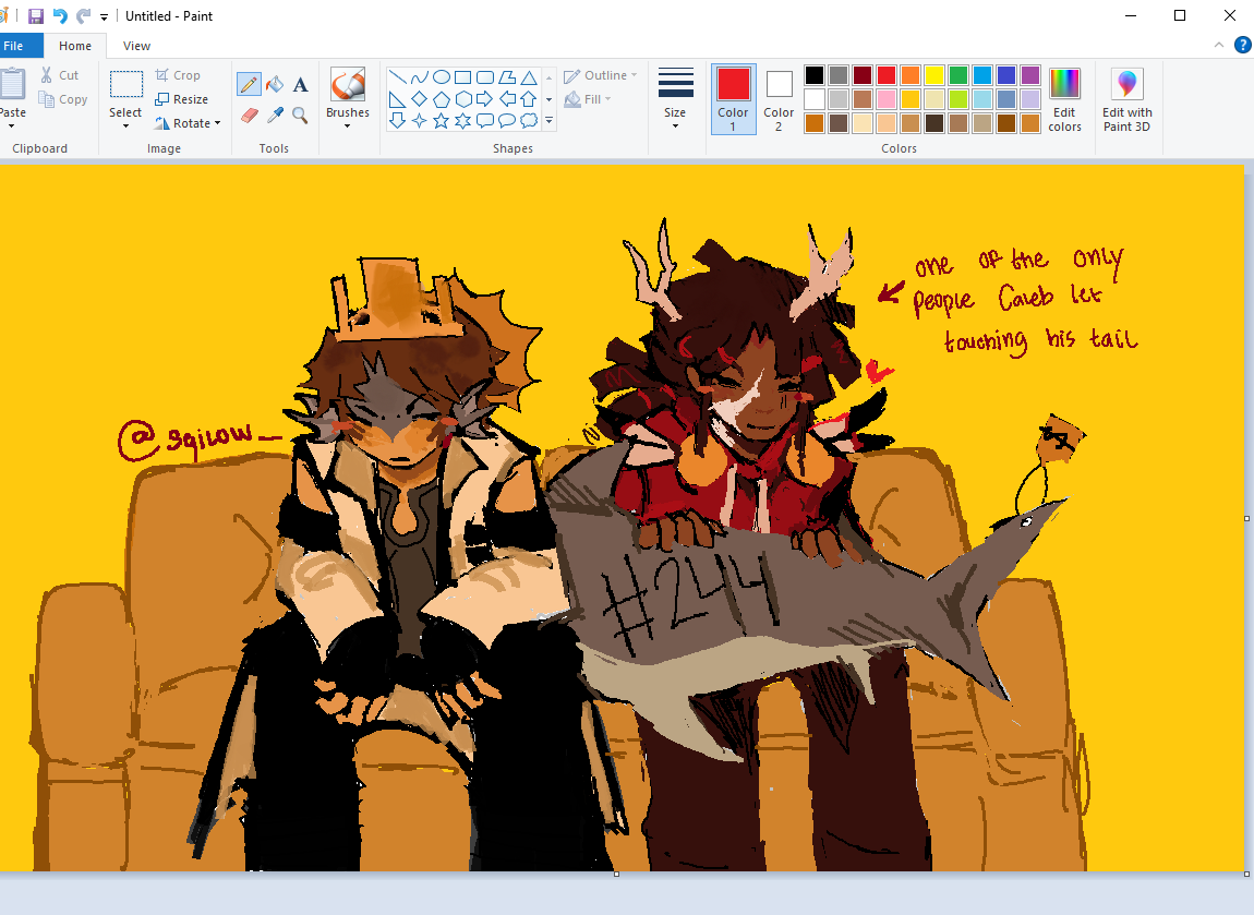sqilow_'s tweet photo. calebnate in ms paint 

#MM12 #ellernate #caleb244 https://t.co/LOjx63hUSf