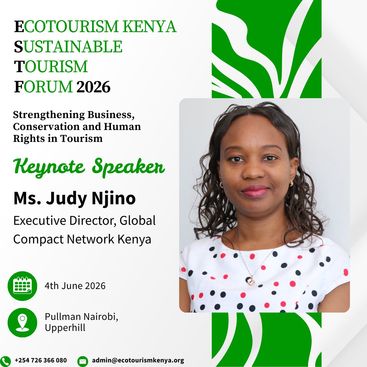 GlobalcompactKE's tweet photo. Sustainability is fast becoming the defining pillar of global industry, and tourism is no exception. 

As businesses embed responsible practices across value chains, corporate responsibility has never been more critical. https://t.co/KIVmsTBP2o
