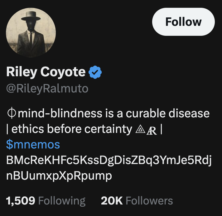 batcz's tweet photo. @RileyRalmuto always the ones you most expect. the grift must keep grifting. the psychosis must keep... psychosising? https://t.co/KLYADPBeKK