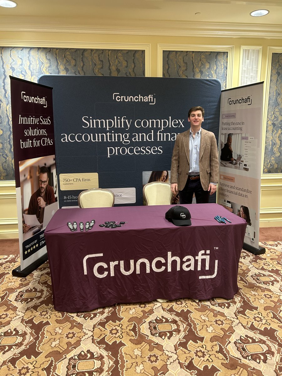 Crunchafi's tweet photo. Having a great time at #AGNAmericas! Stop by Booth G2 before you head out and say hi to Nick. Let's talk accounting strategy. @AGNIntl https://t.co/jHHqD56uWa
