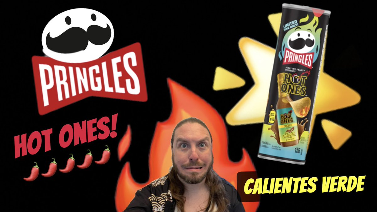 BenWo's tweet photo. PRINGLES - Hot Ones - Calientes (Verde) 🌶️ https://t.co/P0jAeiGcM4 via @YouTube https://t.co/oJ1JWLmJoN