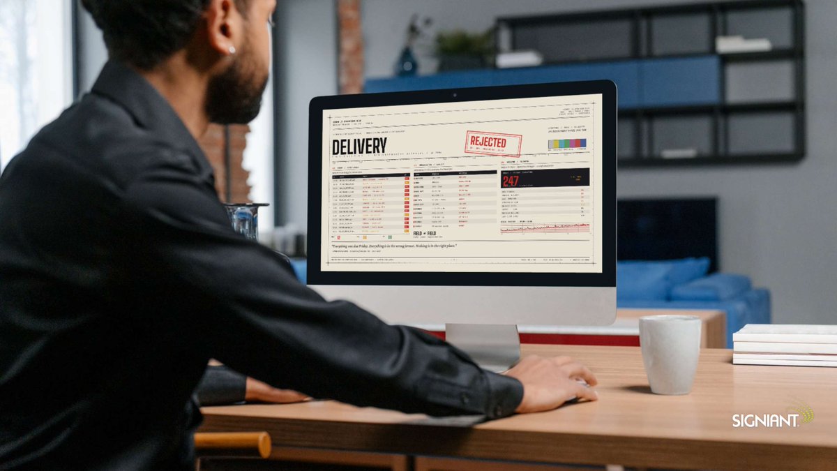 Signiant's tweet photo. Before, Mondays meant chasing missing files and eating delays | After, the packages that land are ready, no triage, no redelivery cycle

Here's how the shift happens » https://t.co/7QwVaWY6N7

#BroadcastTech #ContentOps #SigniantVerify https://t.co/SNECsexhf7