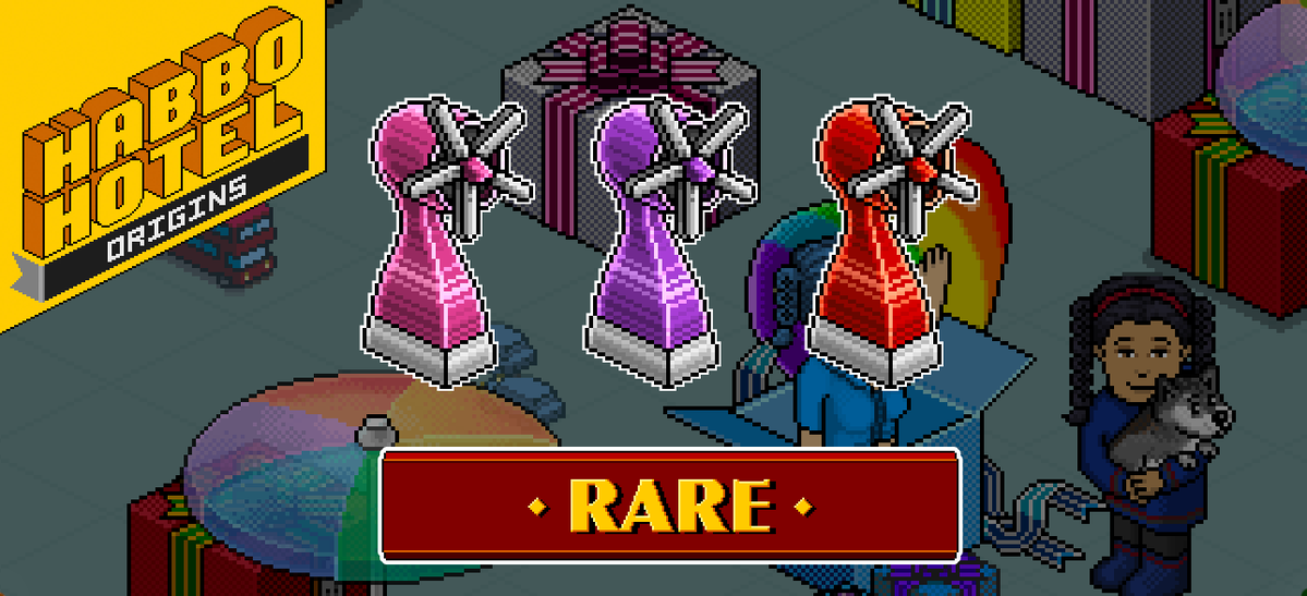 HabboOrigins's tweet photo. 🪭 𝗥𝗔𝗥𝗘: 𝗝𝘂𝗯𝗶𝗹𝗲𝗲 𝗼𝗳 𝗖𝗼𝗹𝗼𝘂𝗿 𝗙𝗮𝗻𝘀

the Jubilee of Colour starts here

three rare fans. limited week. this one's for the community 🎨 https://t.co/emMmhpGJF7