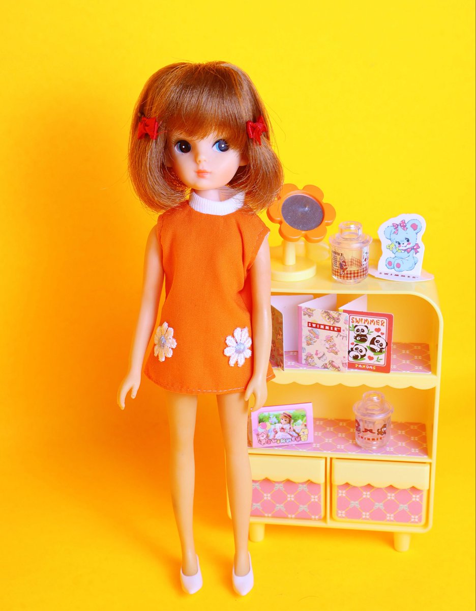 New girl 🧡 #初代リカちゃん #リカちゃん #liccaclub67 #liccachan