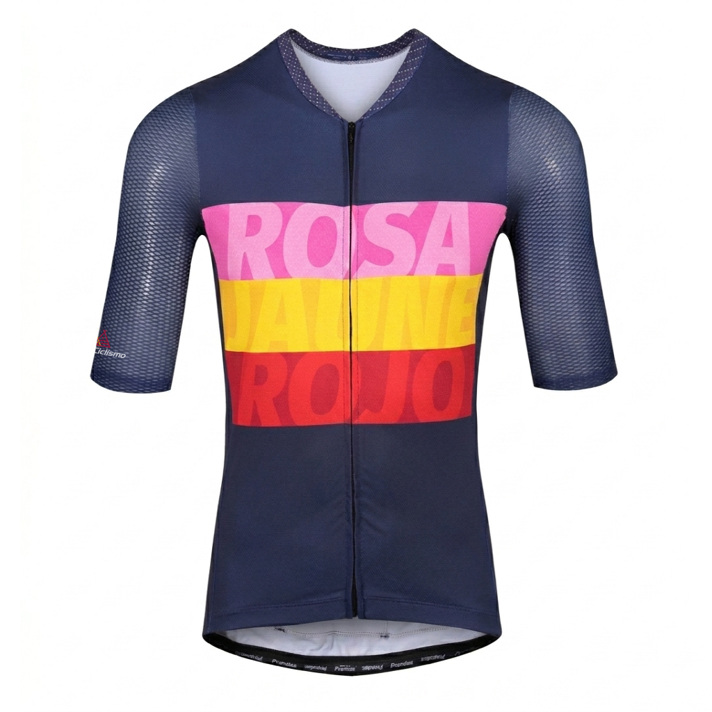 prendas's tweet photo. With Jonas Vingegaard completing the very rare Grand Tour set of wins, we have a limited number of new GT Celebration jerseys for sale in our sporty "Airsprint" style. Limited numbers and sizes (sorry) but grab one today before they are all gone!

https://t.co/OLrqNiPwkF https://t.co/yHDbaAE2FK