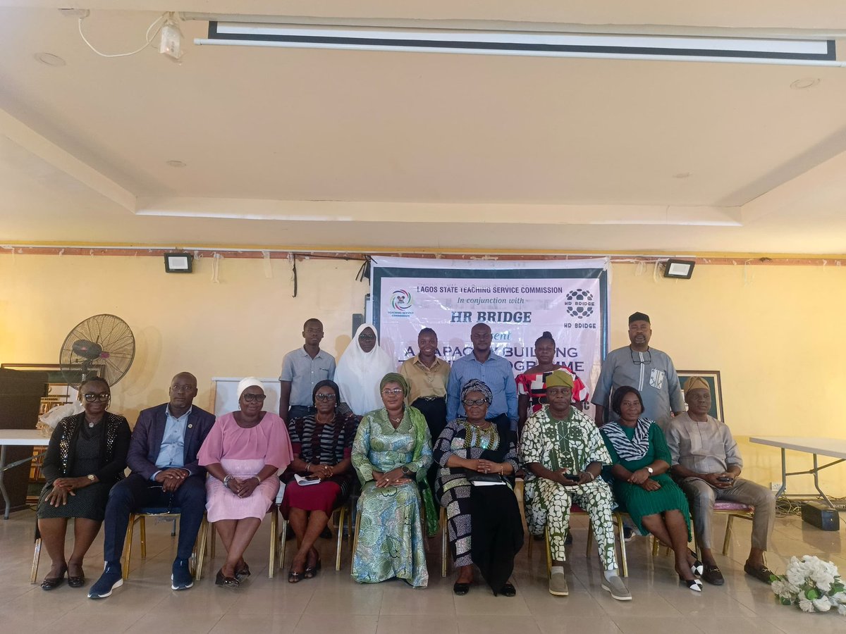 Tescom_Lagos's tweet photo. TESCOM deepens the knowledge of over 200 educators on GL 08-09 with a 2-Day workshop on "Work Ethics and Application of Public Service Rules in Teaching Profession". 

The 2-Day workshop commenced today Tuesday 2nd June 2026 at the TSSDC, Owutu Ikorodu. https://t.co/q66f3b2F6W