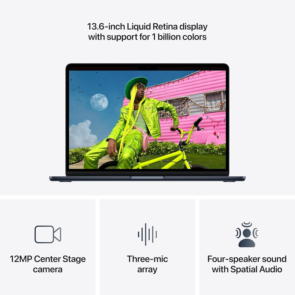 OracleNy's tweet photo. Apple "MacBookAir w/ M5 chip just dropped to $899 and it’s built for speed:
✔️ M5 chip built for AI tasks
✔️ 16GB unified memory
✔️ 512GB SSD storage
✔️ 13.6-inch Liquid Retina display
✔️ 12MP Center Stage camera
✔️ Wi-Fi 7 + Touch ID

➡️ https://t.co/Ky20rXtXtr
Ad https://t.co/KWHr3ZEtPv