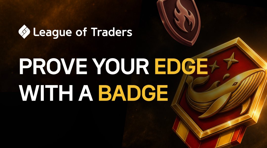 leagueoftraders's tweet photo. 🏅Every trade tells a story. Now your profile can too.

Badges are now live on League of Traders.

Showcase your achievements, celebrate milestones, and build a profile that reflects your journey as a trader.

Check out the new badge system 👉 https://t.co/O6YMxwa1rl https://t.co/eKWAYf2ISH