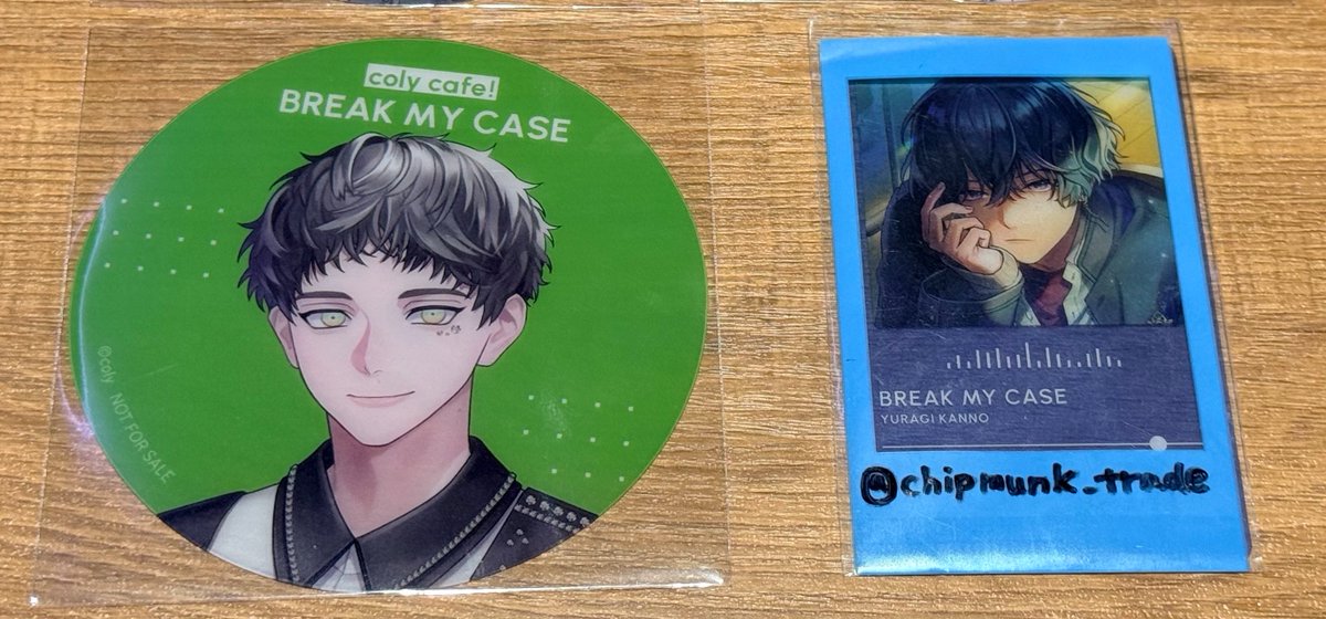 chipmunk_trade's tweet photo. 【交換/譲渡】ブレイクマイケース ブレマイ コリーカフェ colycafe 2nd anniversary 2周年 コースター

譲：神家
求：環野 or 300円(+送料)

都内手渡し、郵送交換。
検索からもお気軽にお声掛けください🙇🏻‍♀️ https://t.co/uccdGDzSW4