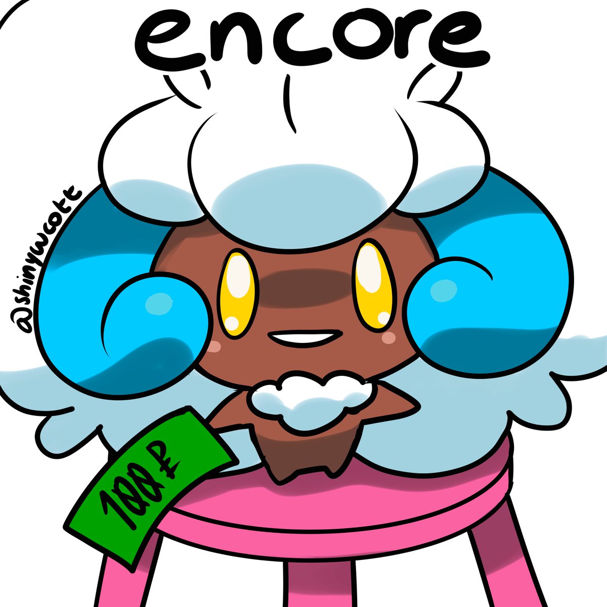 Shiny Whimsicott 🩵 tweet media