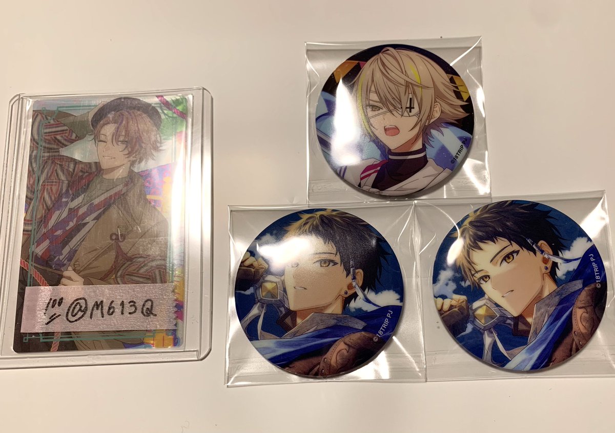 M613Q's tweet photo. 【交換】18TRIP エイトリ 缶バッジ ブロマイド ぱしゃこれ リングライト

求￤ツリー5枚目 または定価➕送料
譲￤練牙 あく太 季肋 太緒 凪 琉衣

異種交換可能◎￤郵送のみ￤青字必読
お気軽にお声掛けください🙇🏻‍♀️ https://t.co/6wJGlWge8b