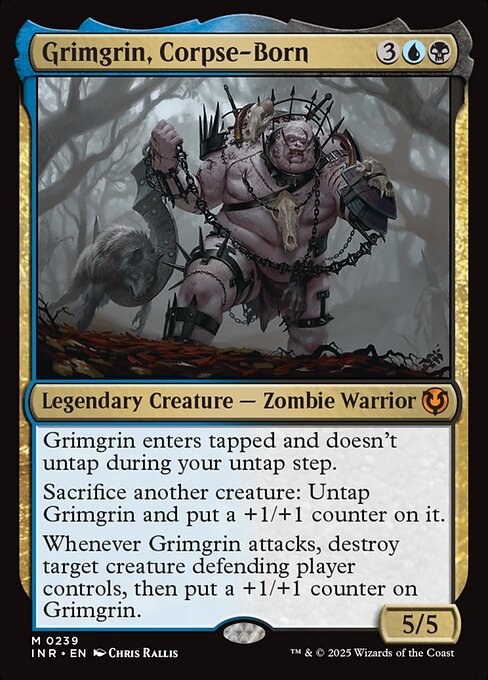 jujucution's tweet photo. If anywhere around me was doing the Pride Commander thing I'd use this two, call the deck "Grin and Berit" and make it Does Not Untap tribal. https://t.co/2H2oqhIrGo