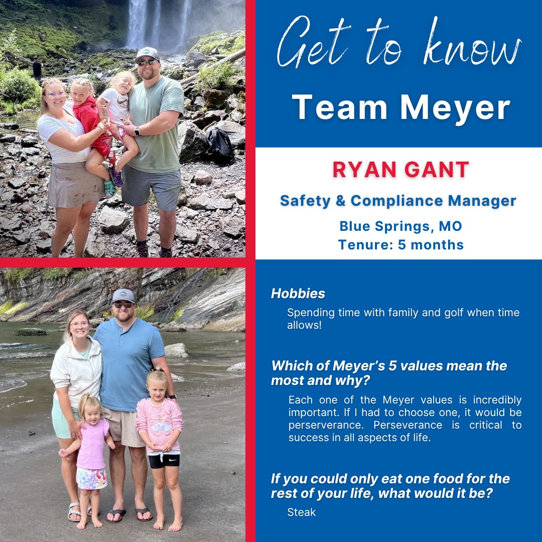 MeyerLaboratory's tweet photo. 👉 𝙄𝙩'𝙨 𝙏𝙚𝙖𝙢 𝙈𝙚𝙮𝙚𝙧 𝙏𝙪𝙚𝙨𝙙𝙖𝙮 👈—Meet Ryan Gant!
 
Learn what it’s like to work at Meyer: https://t.co/92xIpRtyeW 

#TeamMeyer #MeyerProud #Family #Culture https://t.co/eC5QkcShbJ