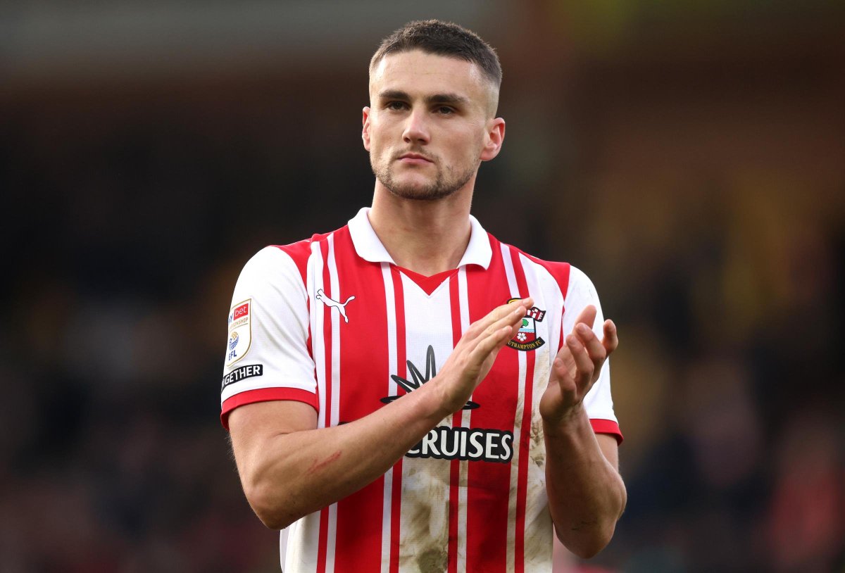 SaintsExtra's tweet photo. 🚨 Southampton defender Taylor Harwood-Bellis is among several players understood to be weighing up their futures at the club — he is expected to be in demand this summer, with West Ham, Coventry &amp; Hull admirers #saintsfc @talkSPORT https://t.co/qMVU6tLxN4
