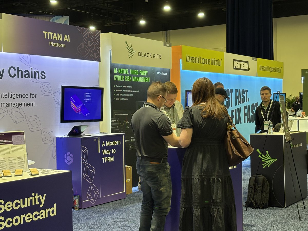 security_score's tweet photo. There's still time!

Stop by the SecurityScorecard booth #434 to talk all things TITAN AI and threat-informed Third-Party Risk Management (TPRM).

See how organizations are moving beyond static assessments and manual workflows with continuous monitoring, AI-accelerated intelligence, and real-time supply chain visibility.

And yes — we’ve got Lego builds at the booth too 👀

Whether you want to discuss vendor risk, supply chain resilience, or the future of AI-driven TPRM, our team would love to connect.

📍 Visit SecurityScorecard at the Gartner Security & Risk Management Summit at booth #434

#GartnerSEC #TPRM #Cybersecurity #AI #SecurityScorecard #SupplyChainSecurity