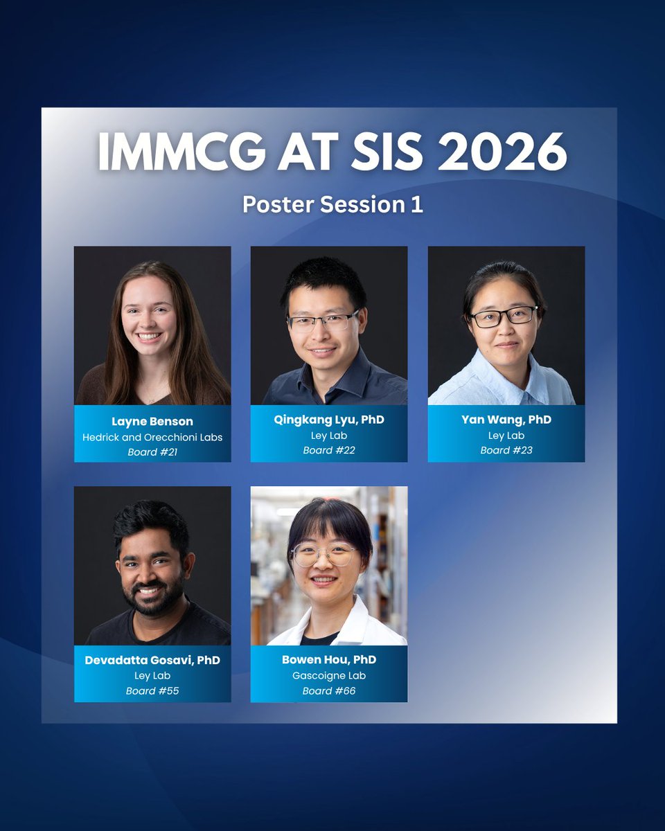 ImmunologyAU's tweet photo. We have 34 faculty, trainees, &amp; staff attending and presenting at the 13th Annual Southeastern Immunology Symposium in Asheville, including Adil Ijaz, PhD; Nicholas Gascoigne, PhD; and Marco Orecchioni, PhD, (@MarcoOrecchioni) each with oral presentations.

#SIS2026 #immunology https://t.co/T7CxUdHII7