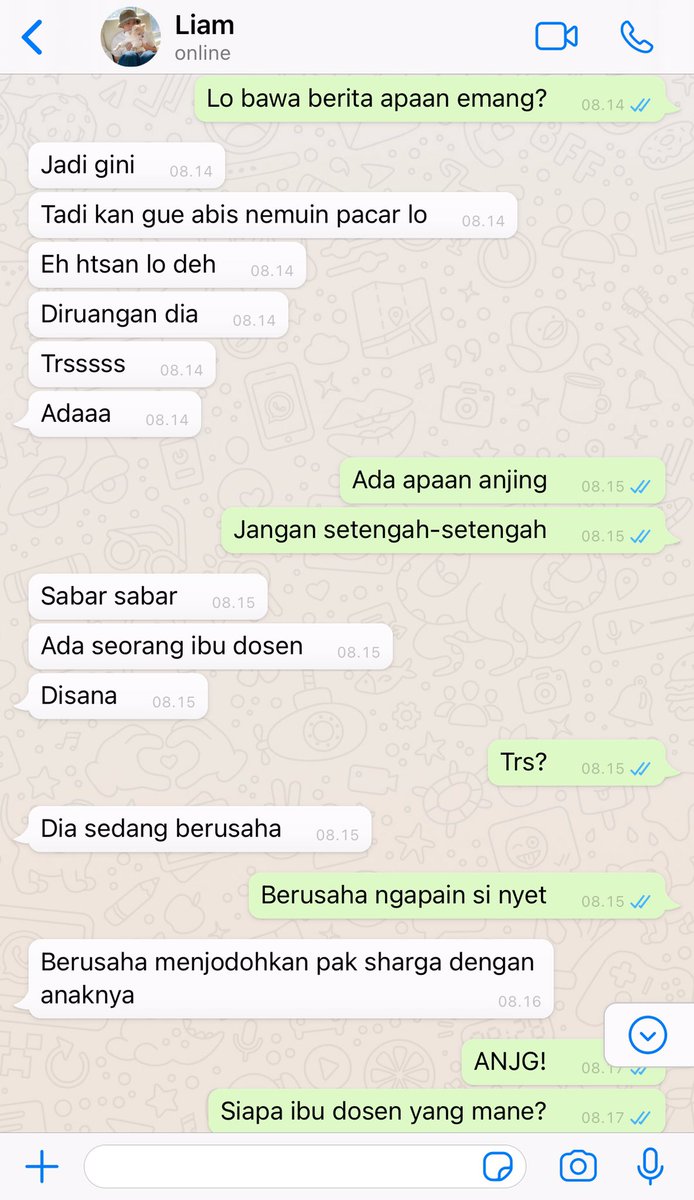 najestories's tweet photo. — dosen galak au : Guisa cemburu apa kesetanan?

nomin few tweets au https://t.co/MgkGMucdUV