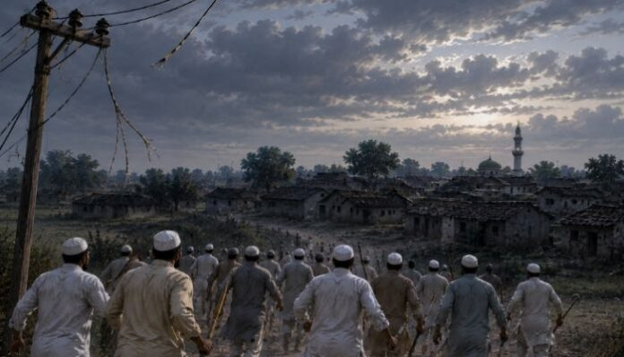 OpIndia_com's tweet photo. Fresh FIR confirms electricity line was tampered with before Raidhanpar violence.

OpIndia’s ground report on the blackout now gets official support.

Police probe expands into planned attack angle against Hindus.

writes @BR_Rajyaguru 

https://t.co/lEpXgCxVW5 https://t.co/ffHgAjBh8E