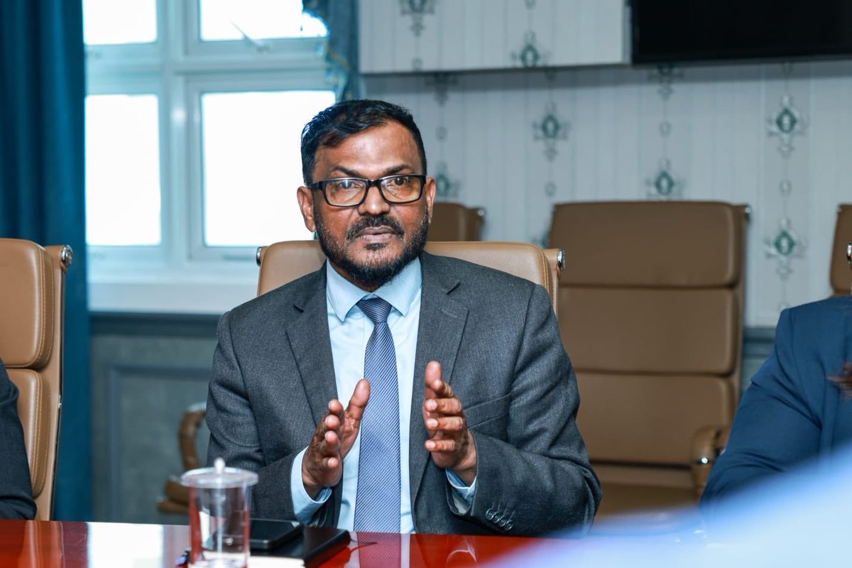 MoHmv's tweet photo. Minister @geelaali met with UNDP Resident Representative Mr. Adnan Cheema to discuss priorities and opportunities for continued collaboration in support of the Maldives’ health & welfare sector and broader development goals.

The Minister expressed appreciation for UNDP’s continued partnership and support to the Maldives in advancing inclusive and sustainable development outcomes.