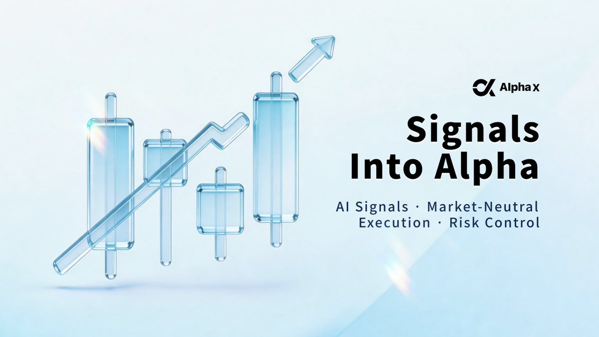 AlphaX_Quant's tweet photo. Signals are only the beginning.

AlphaX turns market signals into structured execution through AI-driven arbitrage infrastructure.

#AlphaX #AI #Arbitrage #Web3