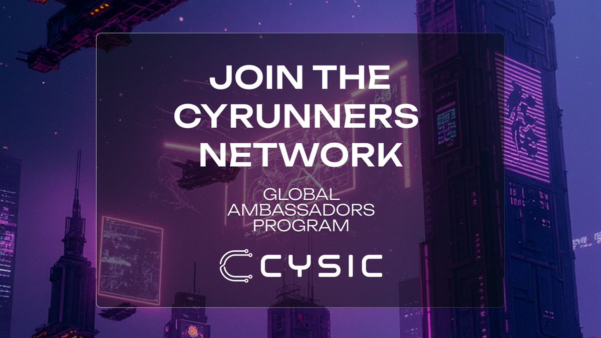 KasyWills's tweet photo. If you’re a creator, moderator, or builder looking to dive into tech infrastructure and real utility, @cysic_xyz  just opened applications for their Ambassador Cohort 3. 

Honestly a solid opportunity you shouldn't miss.

Link here in the comment section: https://t.co/mEzg9PoU8y