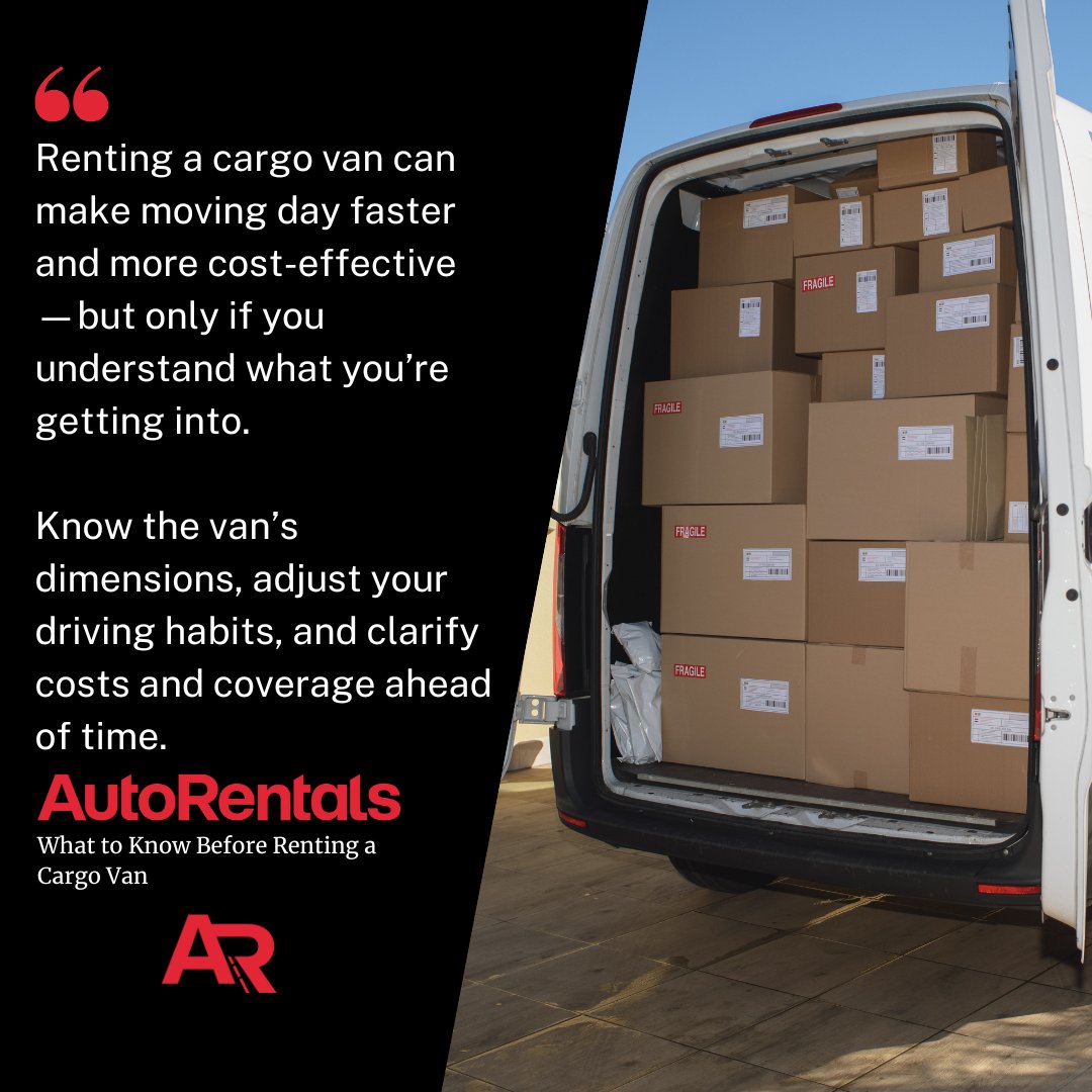 AutoRentalsCom's tweet photo. Cargo vans: not quite trucks, not quite cars. Perfect for small moves but only if you know what you’re doing. 

Here’s the full guide: https://t.co/LZxFiQqxUk

#Moving #AutoRentals https://t.co/IBo03zEIMU
