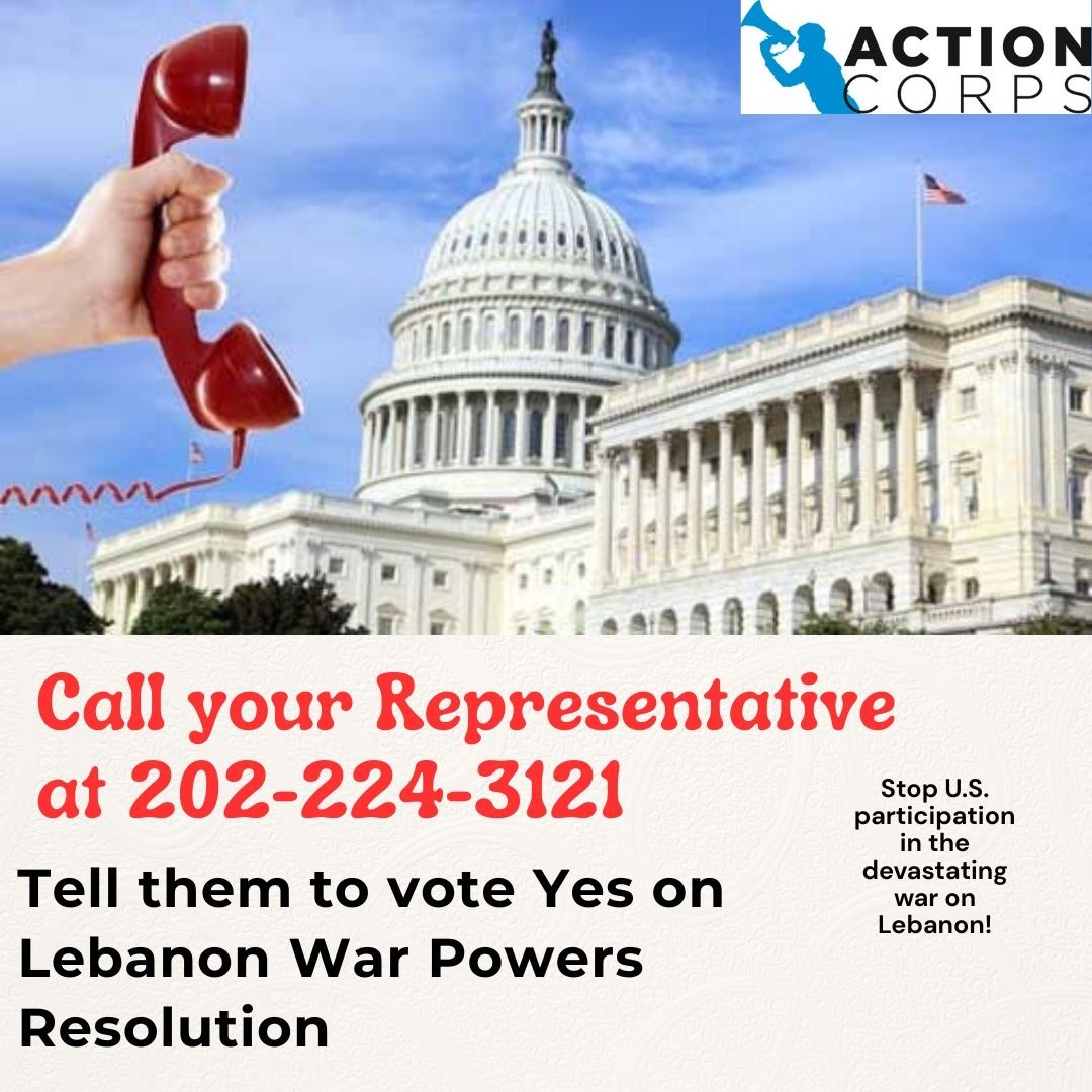 iefrantz's tweet photo. I had a good convo w/ @RepBeccaB last month about #WarPowers Resolution to stop ALL U.S. participation in Trump-Bibi war on Lebanon. Unfortunately she hasn't yet publicly pledged to stand up to U.S. participation in the genocidal war. Call ]Congress at 202-224-3121 #VTpoli ⬇️ https://t.co/mlpQzvHMCA