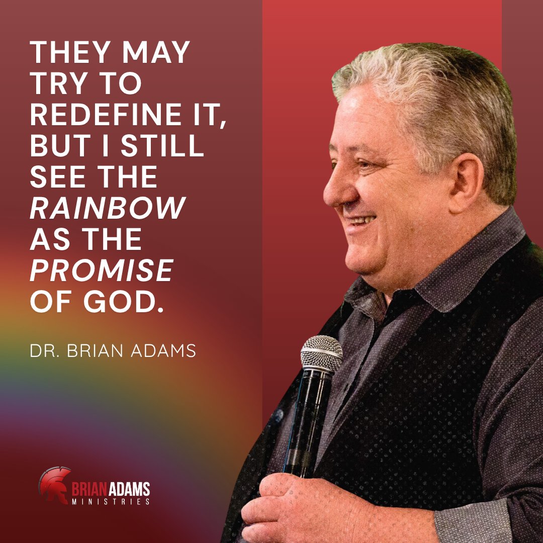 DrBrianAdams's tweet photo. The enemy may try to steal symbols, but he cannot steal God’s promises.

The rainbow still declares covenant, mercy, hope, and God’s faithfulness to His Word.

#GodsPromises #BiblicalTruth #FaithOverCulture #CovenantPromise #RainbowPromise https://t.co/l1YUOVnphd