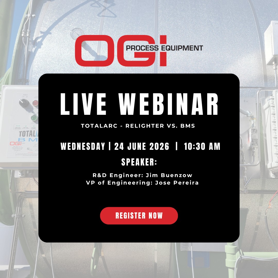 OgiProcess's tweet photo. Don't miss this webinar!
Join us for TotalArc: Relighter vs. BMS as we take a closer look at the differences between these two systems and discuss how they impact reliability, safety, and system performance. Register today: https://t.co/XRetkdoiLL https://t.co/wozySzumpA