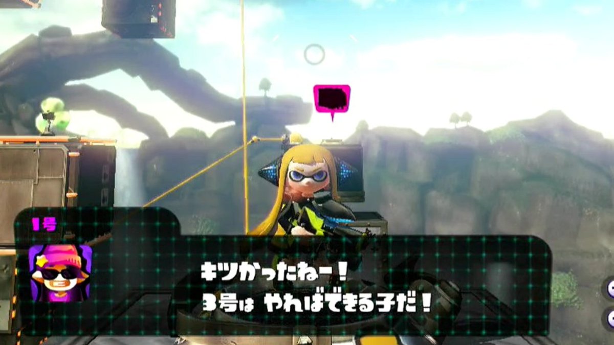 haruikatako's tweet photo. スプラ1(とそれ遊ぶためのWiiUと1のamiibo)あればスプラ2と合わせて家族思いで隊員思いのアオリちゃんさん(1号さん)見れるからさ...全部合わせてもスプラレイダース遊ぶためのSwitch2の1割から1.5割くらいのお金ですむからさ...ね...？
#Splatoon https://t.co/FWL0N8jvux