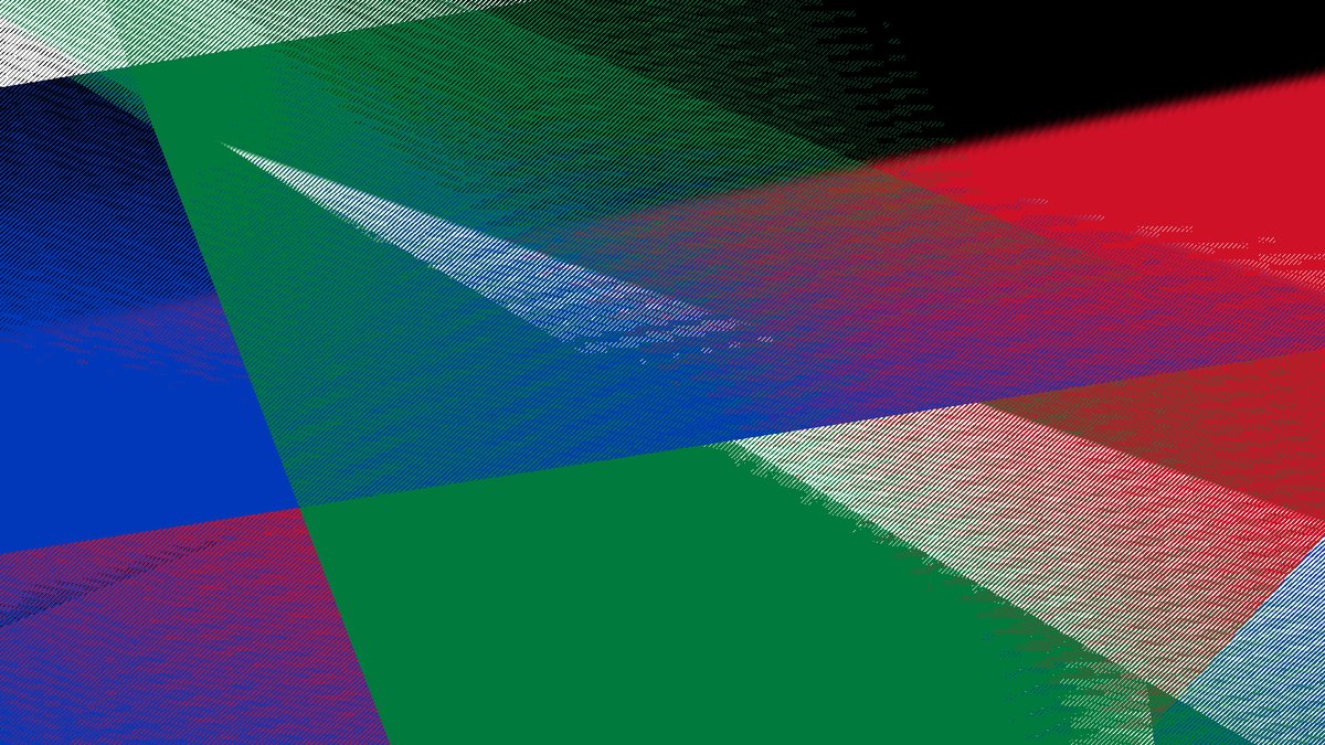 pixelform's tweet photo. Coplanar Nations: Israel &amp; Palestine

1. Frame 00101594 - Animation still.
2. Frame 00100598 - Animation still.
3. Frame 00100610 - Animation still.

https://t.co/lzQEYhjyMC

#creativecoding #ceasefirenow #glitchart #ceasefire #algorithmicart #phillipstearns https://t.co/YLD6XevuhM