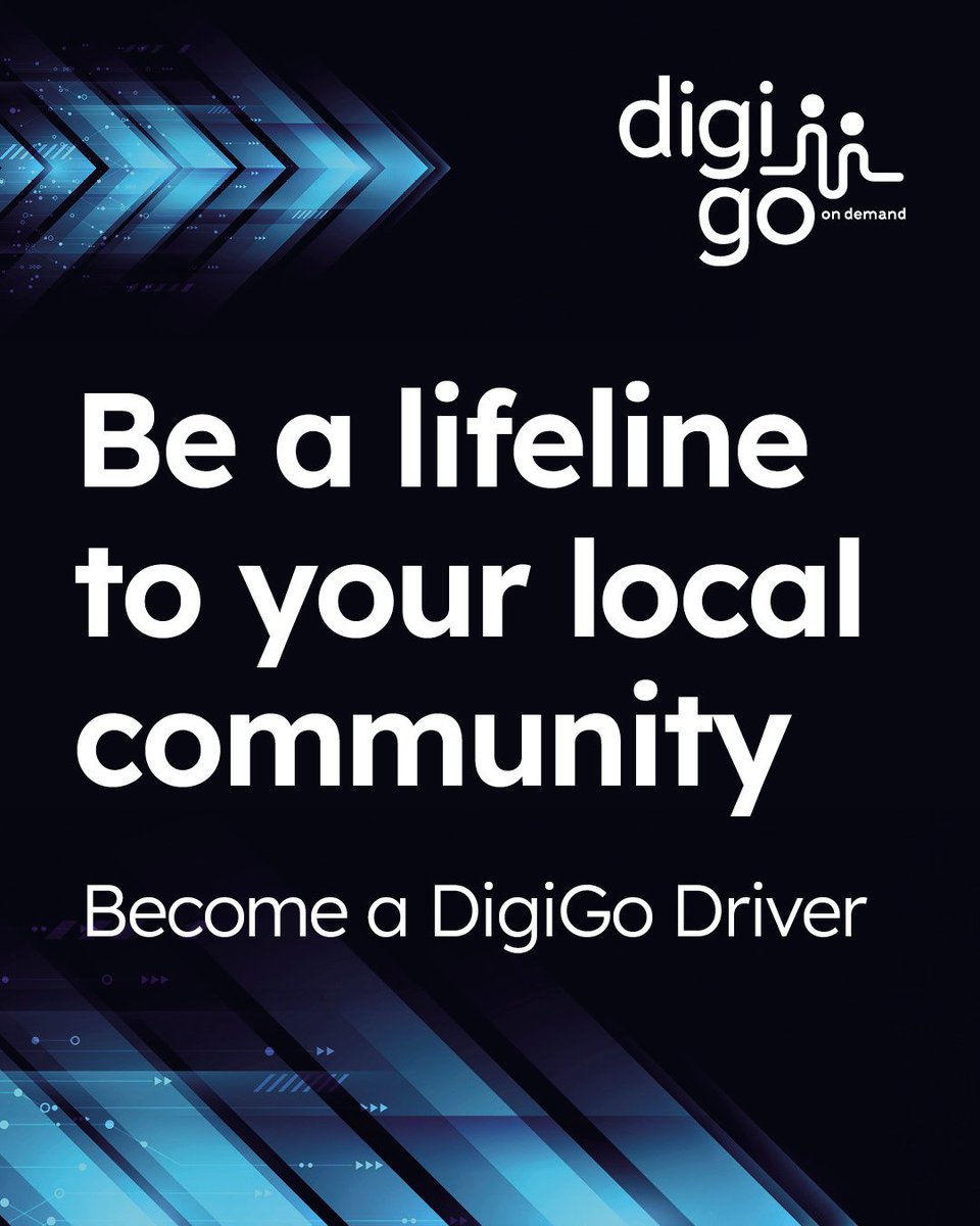 DigiGoUK's tweet photo. Your Next Journey Starts Here ⚡

Looking for a flexible, rewarding role? DigiGo is hiring! 😁

Join our team of drivers and help shape the future of transport across Essex 🚐✨

Part-time and full-time roles available!

🌐🔗Apply now: https://t.co/vT5Z8ibPLj https://t.co/7uVOR2Id9J