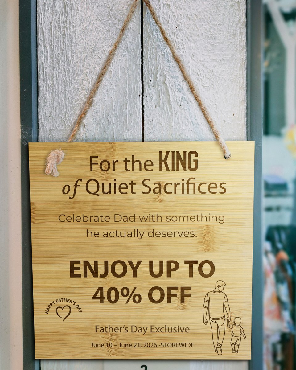 plaquemaker's tweet photo. Display our bamboo #CustomSigns to promote upcoming #FathersDay events like special discounts! Choose the text, artwork, size, &amp; even shape that you need to make creative &amp; professional #signage. Enjoy engraved or printed details! #CustomSignage #Signs https://t.co/nqmNN6d7a9 https://t.co/o5Xoe0j5nB