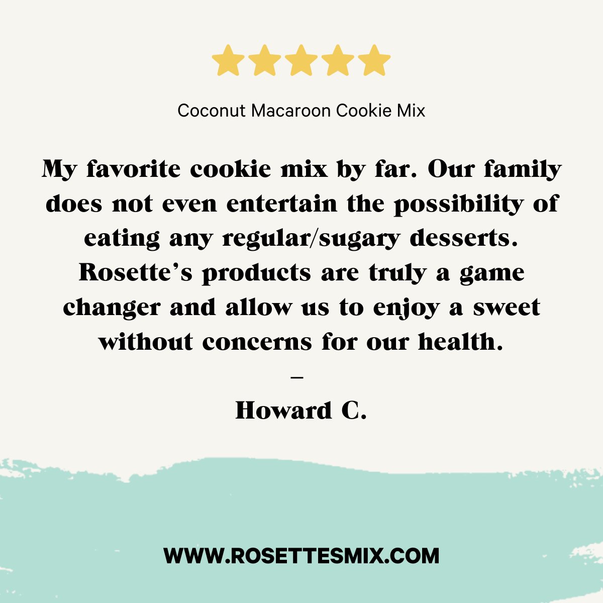 rosettesmix's tweet photo. What you are saying about the Coconut Macaroon Cookie Mix. 💙

"My favorite cookie mix by far. Rosette's products are truly a game changer and allow us to enjoy a sweet without concerns for our health."

https://t.co/gOlqeMJ7Cc https://t.co/EpEcx4u8qt
