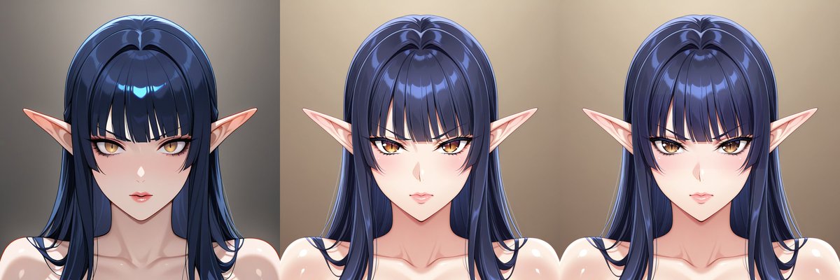 pyzris's tweet photo. 突然いつも手動でマスク切ってる箇所を自動化しようと思ったけど自分の発想じゃここらが限界だな…
この子の場合は首と耳と前髪を検出して四角を作り、
上方向に伸ばして全部切り取ってi2i。
次目と眉をやりたいので顔を検出して四角を作り縦に2/1サイズにしてマスクを上にずらす。
MASK boundbox!! https://t.co/d2uNAz8hAK