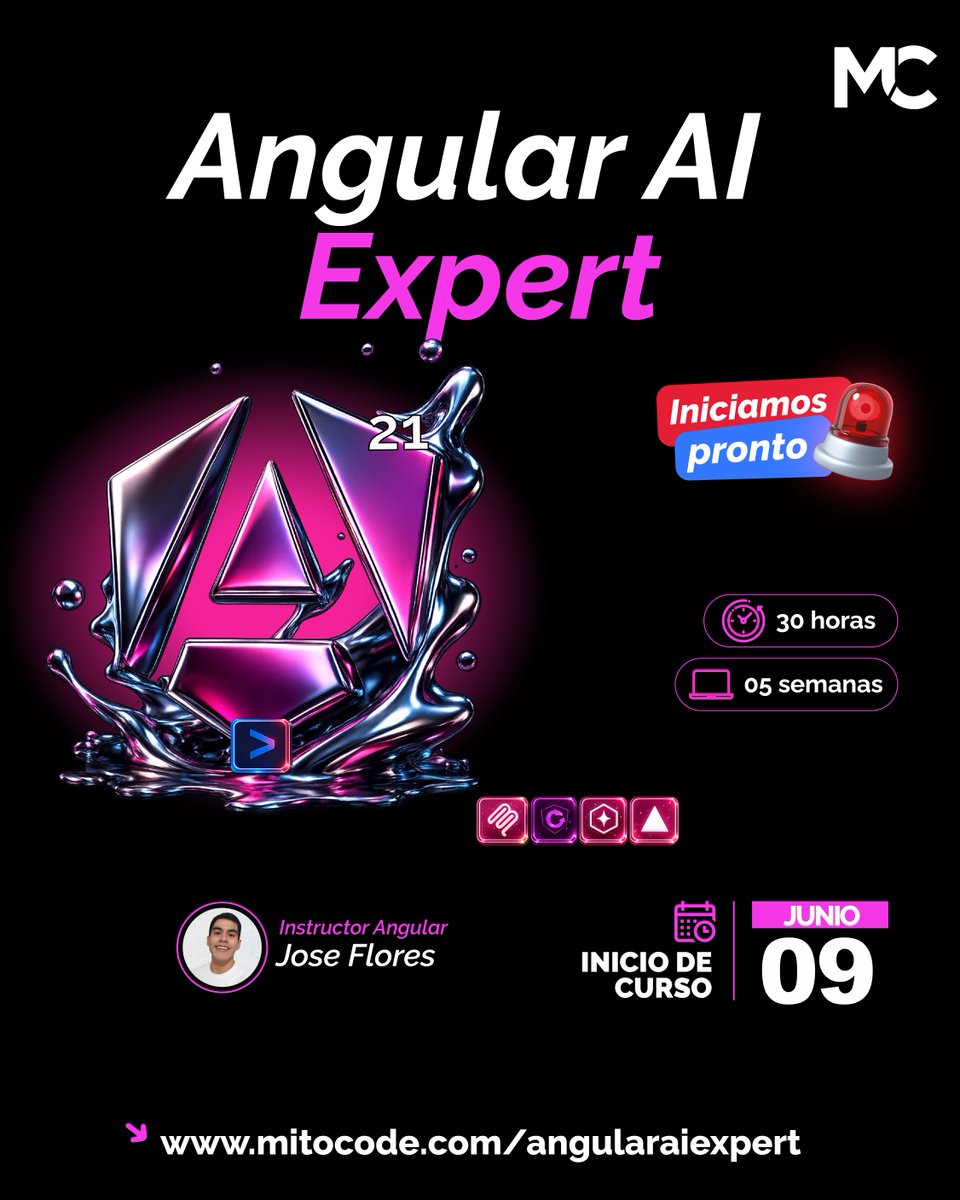 mitocode's tweet photo. ¡Hey coder! 🙋🏻♀️🙋🏻♂️. Aprende tecnologías de alta demanda laboral y no pierdas más oportunidades 🚀
✅ https://t.co/6otNItTc1O
✅ https://t.co/vSpdwCS5fR
✅ https://t.co/4H5K9WNrnz
✅ https://t.co/2VHdBcefqP
.
#mitocode #programador #programacion #tecnologia #java #aws https://t.co/xFI3alfYDs