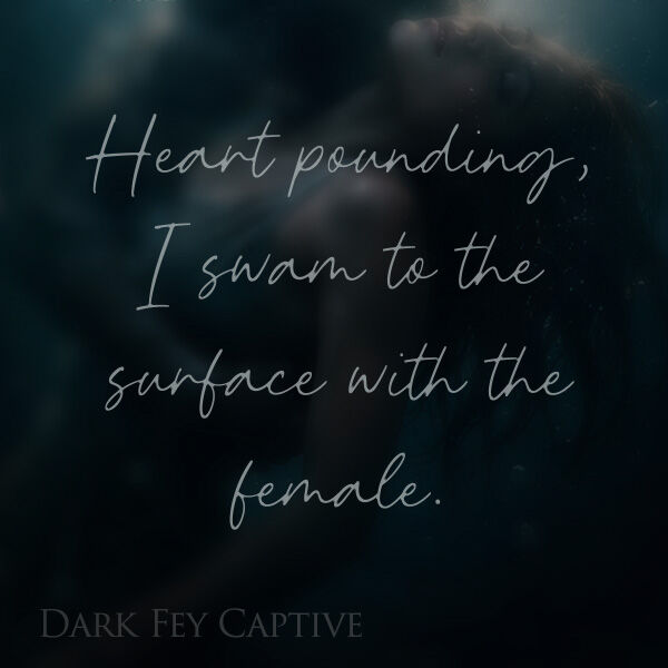 AuthorMJHaag's tweet photo. Teaser Tuesday!

Heart pounding, I swam to the surface with one arm while holding onto the female with the other.
I had done it.
I had found a female.
A living female, who did not scream or run away.
…from me. 
~Dark Fey Captive https://t.co/6SIOzxoiRB