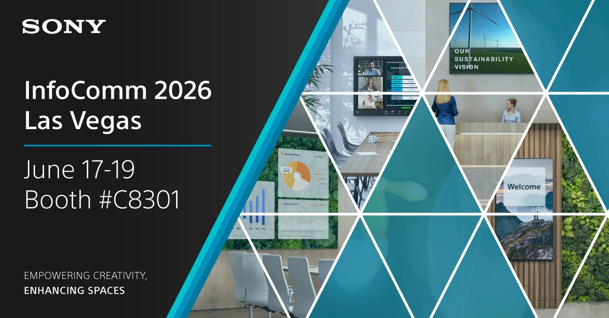 Join us at InfoComm 2026 to get a glimpse of what the future holds for ...